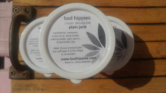 plain jane - all natural deodorant - Bad Hippies