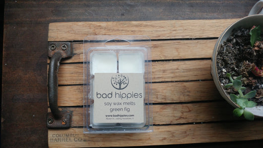 green fig wax melts - Bad Hippies