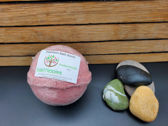 Snickerdoodle fizzy bathbomb